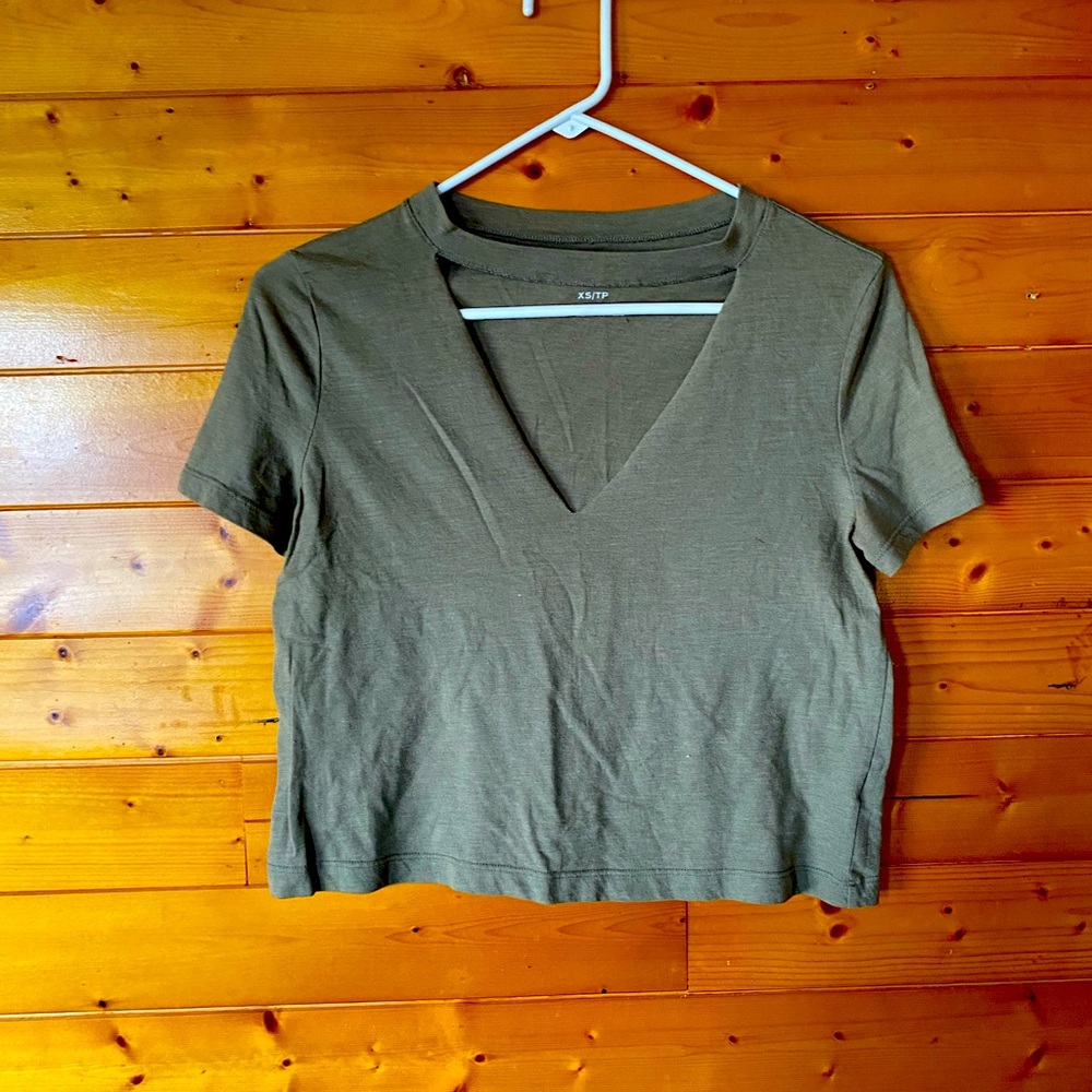 Cut out crop top